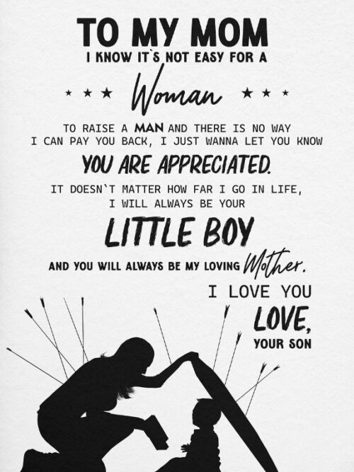TO MY MOM Poster