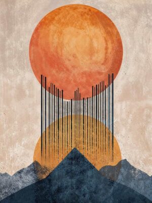 Tangerine Eclipse Poster