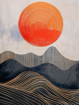 Tangerine Tide Poster