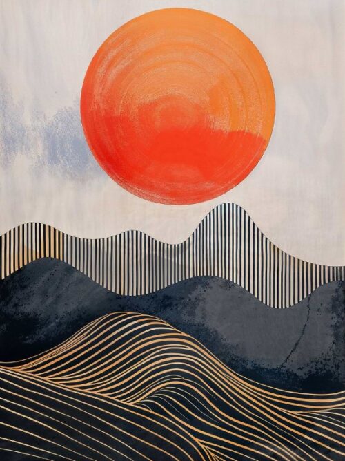 Tangerine Tide Poster
