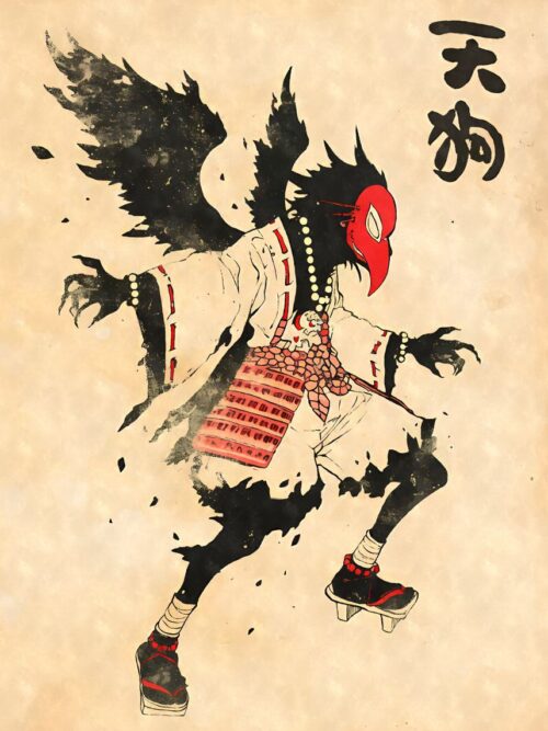 Tengu Yokai Poster