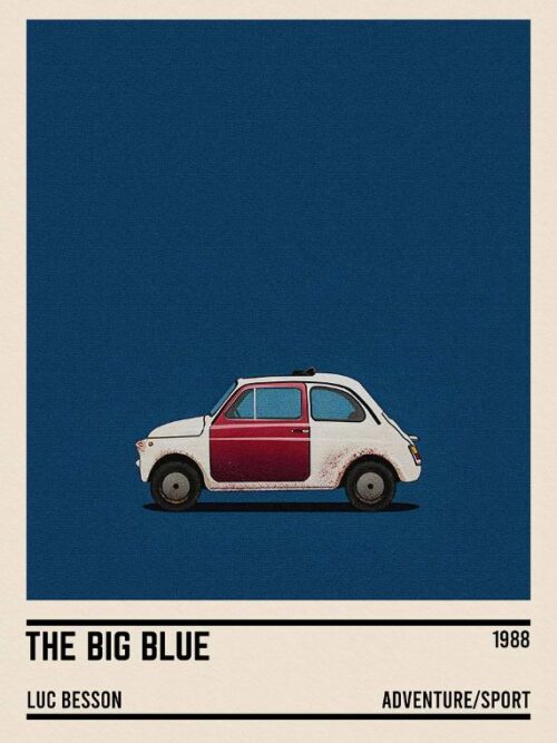 The Big Blue Car Movie Poster
