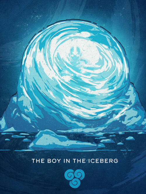 The Boy In The Iceberg Avatar Poster