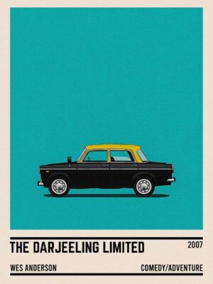 The Darjeeling Limited Car Poster