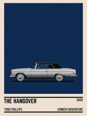 The Hangover Movie Car Poster