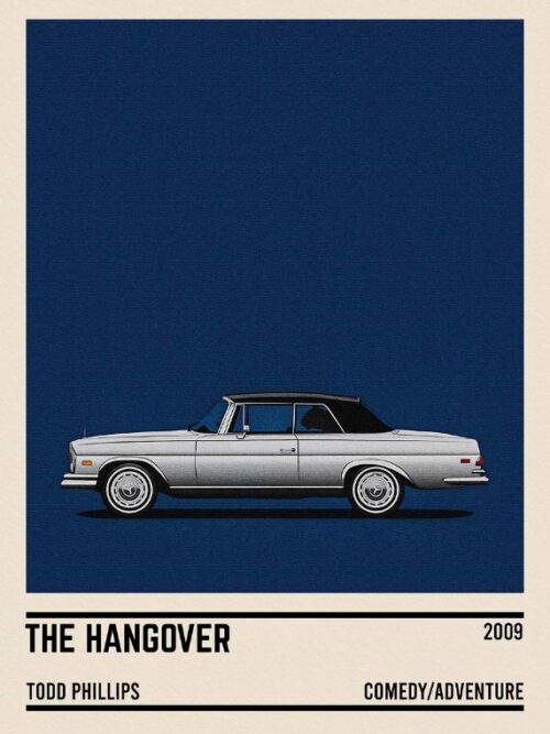 The Hangover Movie Car Poster
