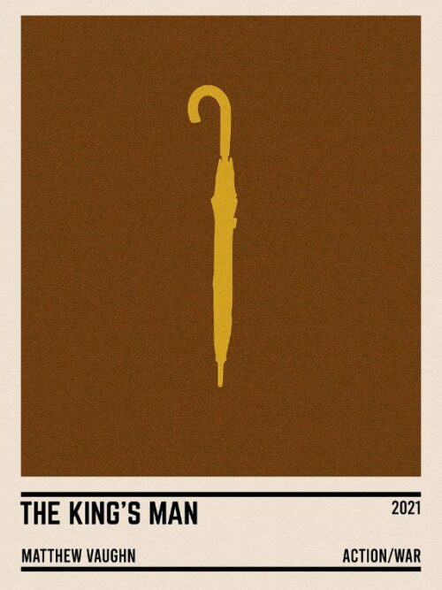 The Kings Man Minimalist Poster