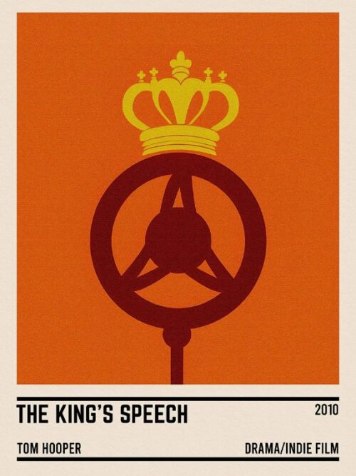 The Kings Speech Minimal Poster
