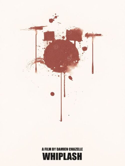 The Whiplash Minimalist Poster