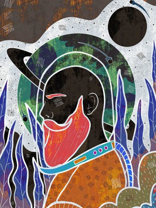 The Bearded Traveller Poster