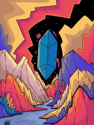 The Giant Crystal Poster