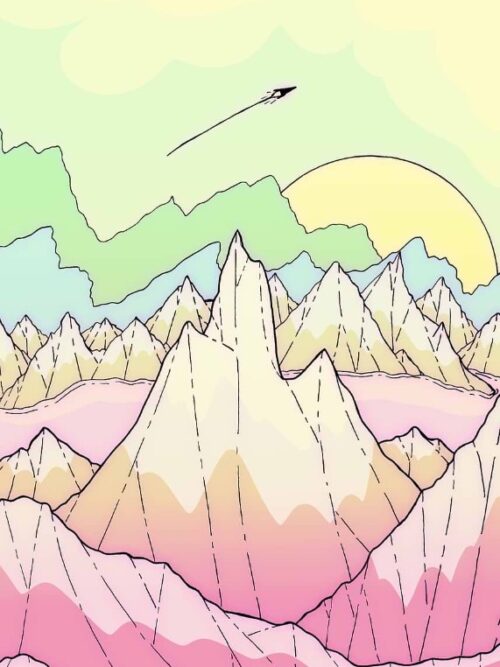 The Pale Hue Lands Poster