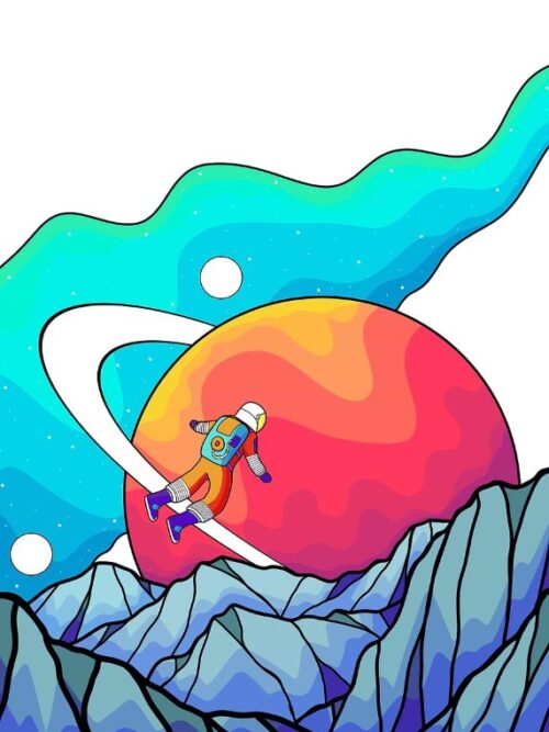 The Space Jump Poster