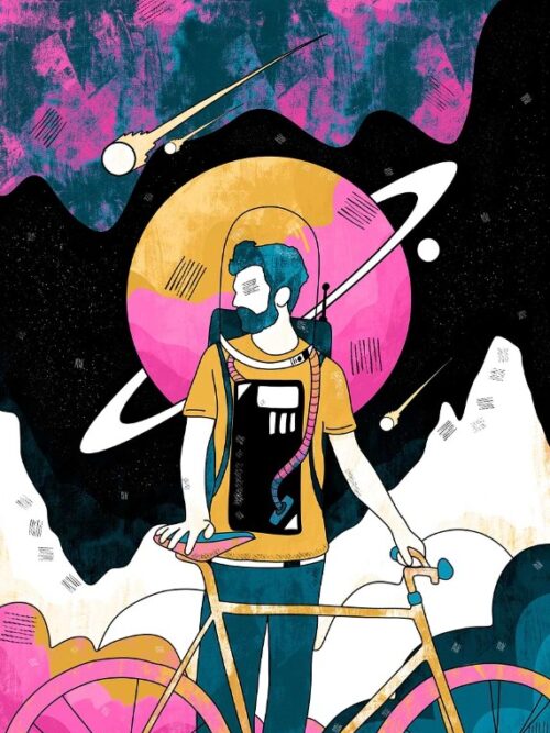 The Space Messenger Poster