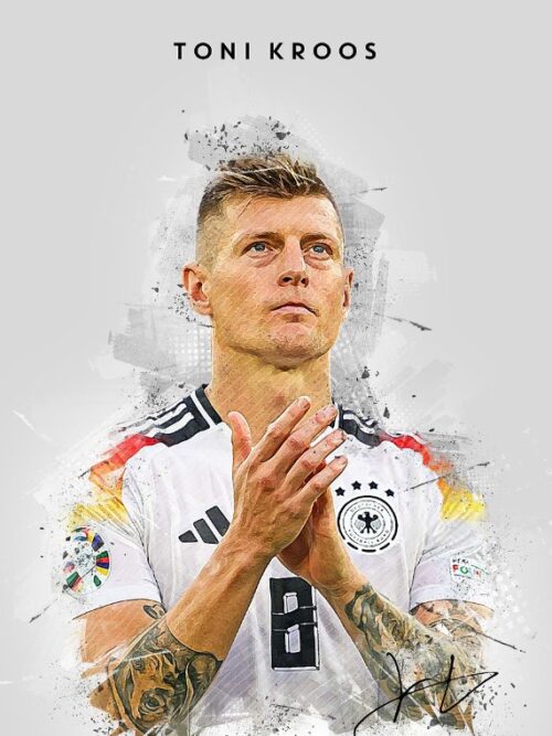 Toni Kroos Soccer Poster