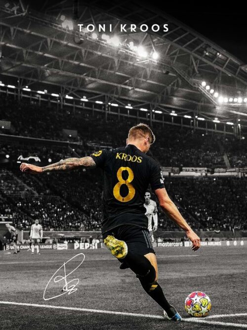 Toni Kroos Football Poster