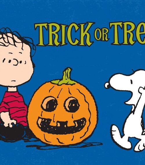 Trick Or Treat Snoopy Peanuts Poster