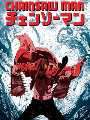 Tsunami Power Chainsaw Man Poster
