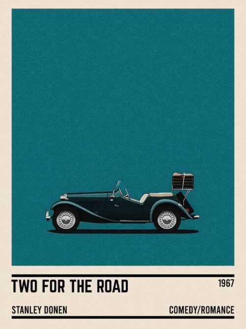 Two For The Road Car Movie Poster