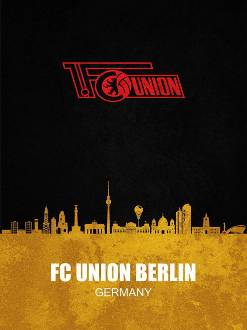 Union Berlin City Skyline Poster