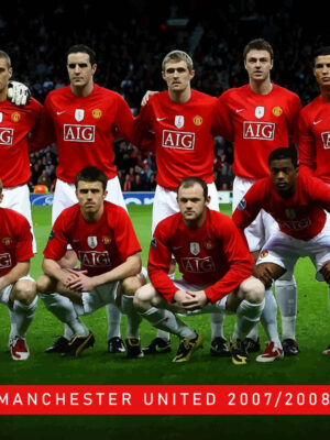 United 2007 Football Poster