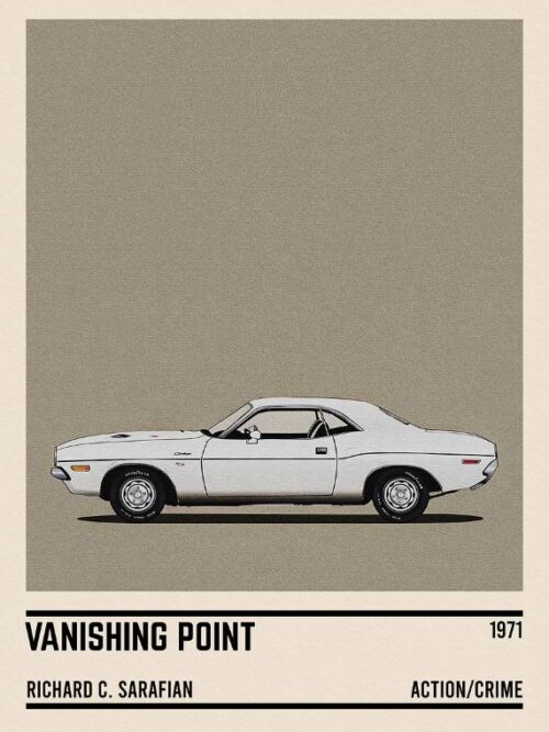 Vanishing Point Car Movie Poster