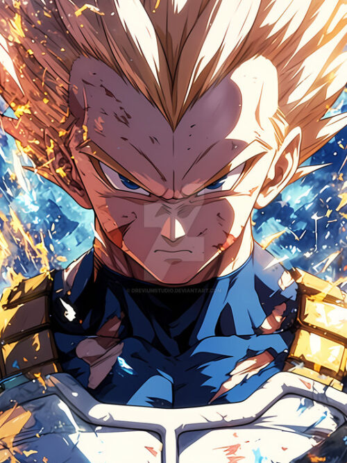 Vegeta SSJ2 Poster