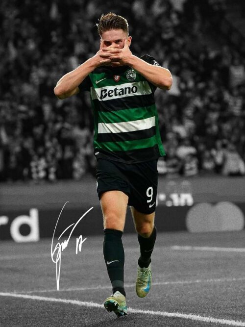 Viktor Gyokeres Soccer Poster