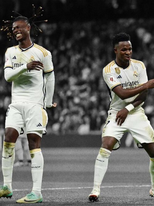 Vinicius Junior And Eduardo Camavinga Football Poster