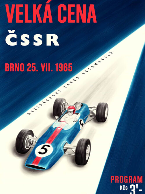 Vintage Grand Prix Of The Rockies Poster