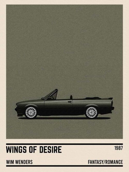 Wings Of Desire Car Movie Poster