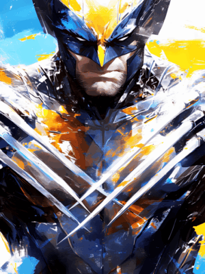 Wolverine DC Comics Poster