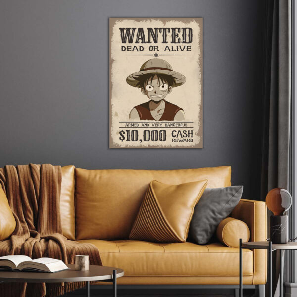 One Piece | Straw Hat Luffy First bounty Poster