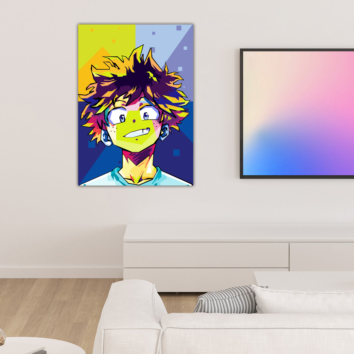 My Hero Academia | Midoriya Retro anime Poster