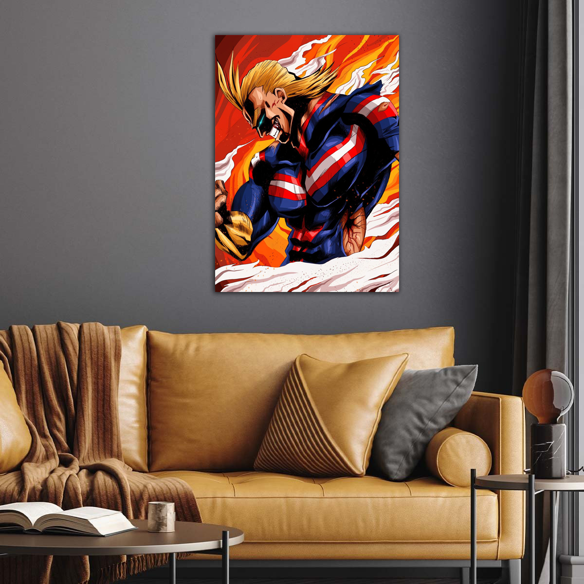 My Hero Academia | Pro Hero All Might anime Poster