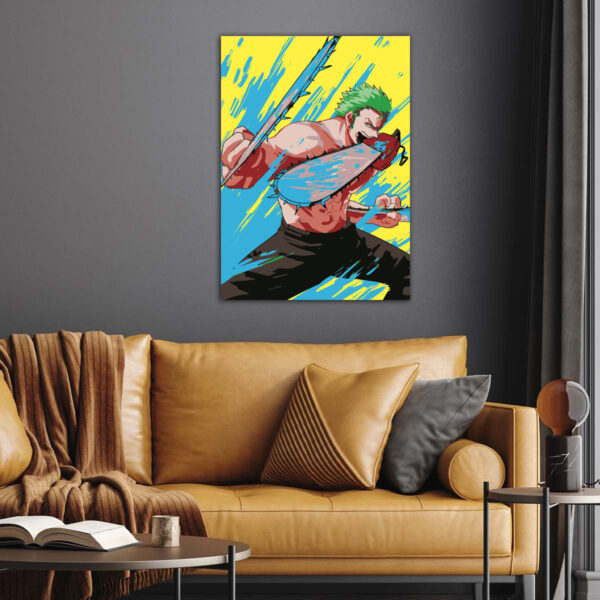 Zoro Chainsaw Man anime Poster