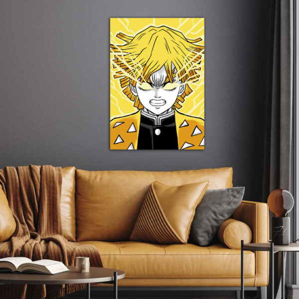 Demon Slayer | Zenitsu Agatsuma anime Poster