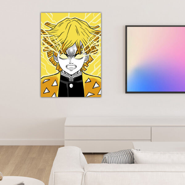 Demon Slayer | Zenitsu Agatsuma anime Poster