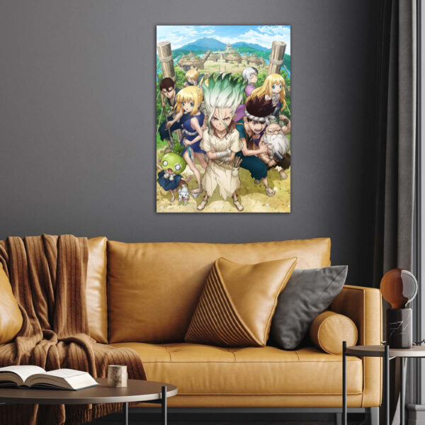 Dr Stone Official anime Poster