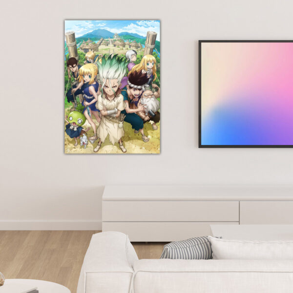 Dr Stone Official anime Poster
