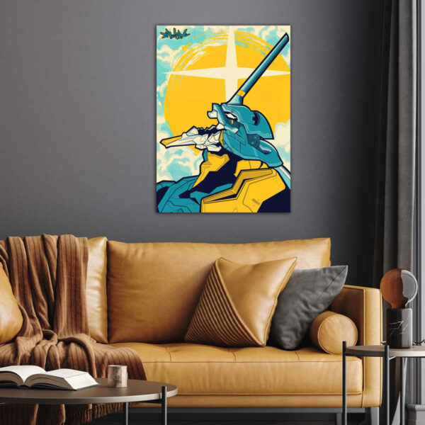 Neon Genesis Evangelion Lofi Poster