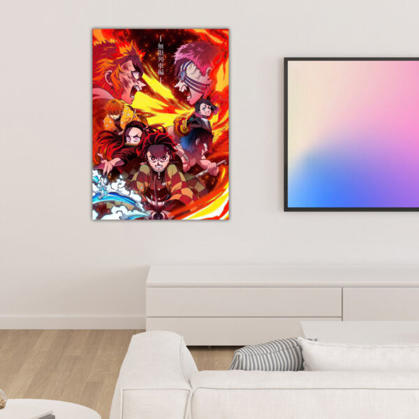 Demon Slayer | Mugen Train anime Poster