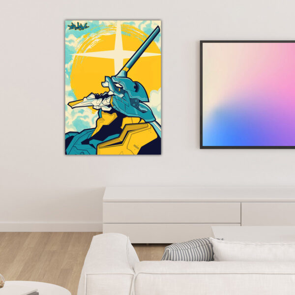 Neon Genesis Evangelion Lofi Poster
