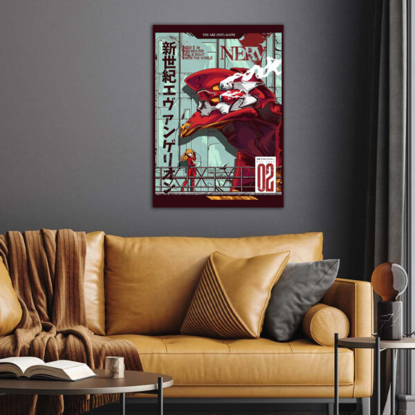 Neon Genesis Evangelion 001 anime Poster