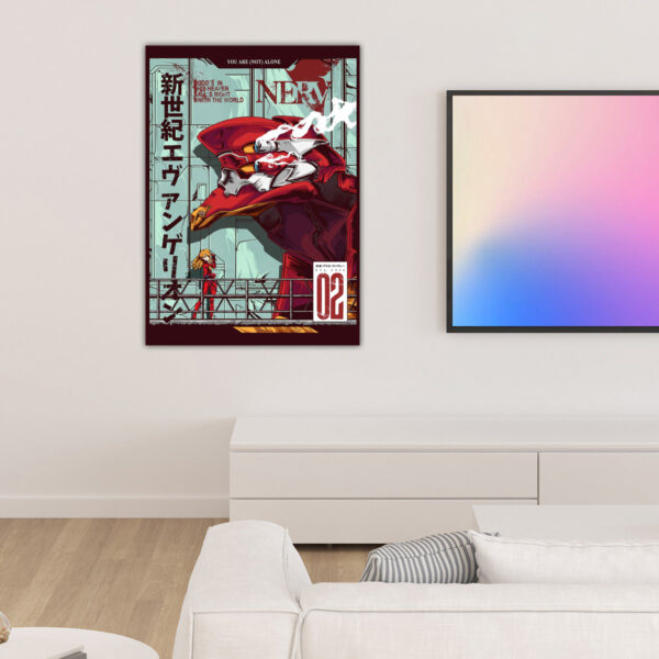 Neon Genesis Evangelion 001 anime Poster
