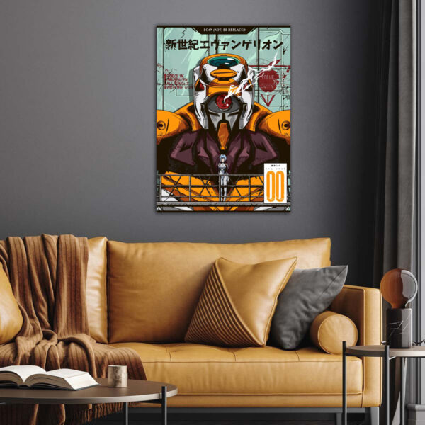 Neon Genesis Evangelion 001 anime Poster