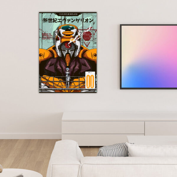 Neon Genesis Evangelion 001 anime Poster