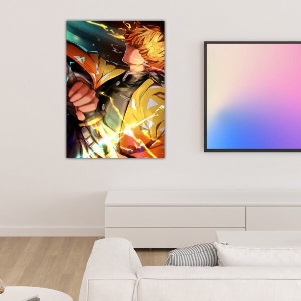 Demon Slayer | Thunder Zenitsu anime Poster