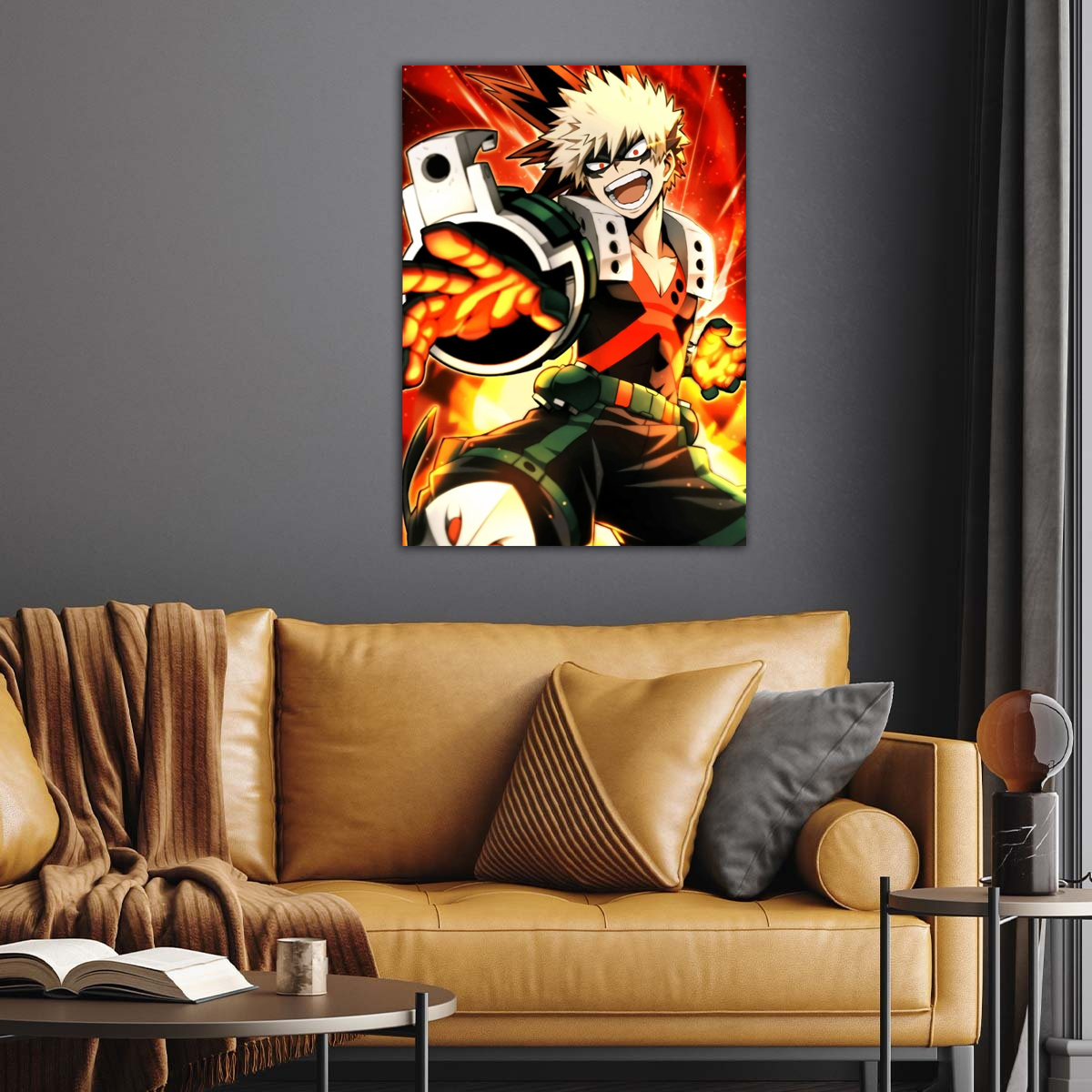 My Hero Academia | Bakugo Explosion anime Poster