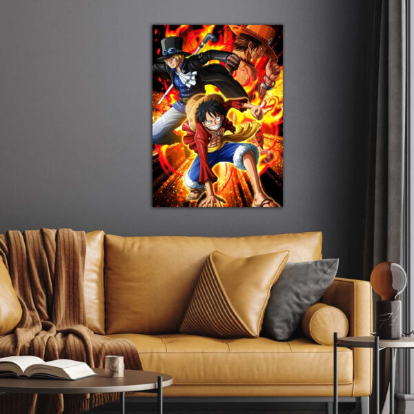 One Piece | Luffy and Sabo anime Poster